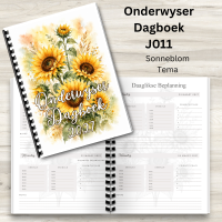 J011 – Onderwyser Dagboek – Sonneblom Tema