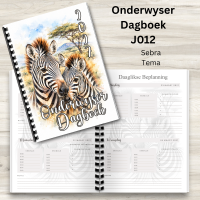 J012 – Onderwyser Dagboek – Sebra Tema