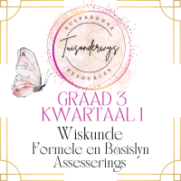 Graad 3 Kwartaal 1 Wiskunde Assesserings 2027